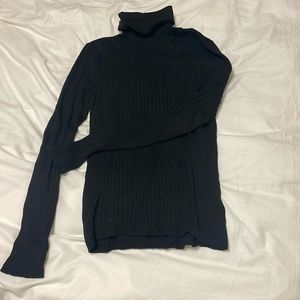 Apt 9 Black turtleneck Sweater Small petite